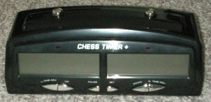 Digital Clock - black